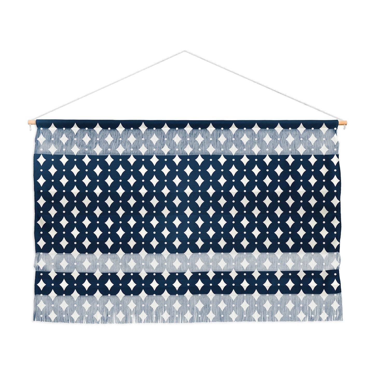 Colour Poems Vintage Jewels Navy Blue Wall Hanging Landscape