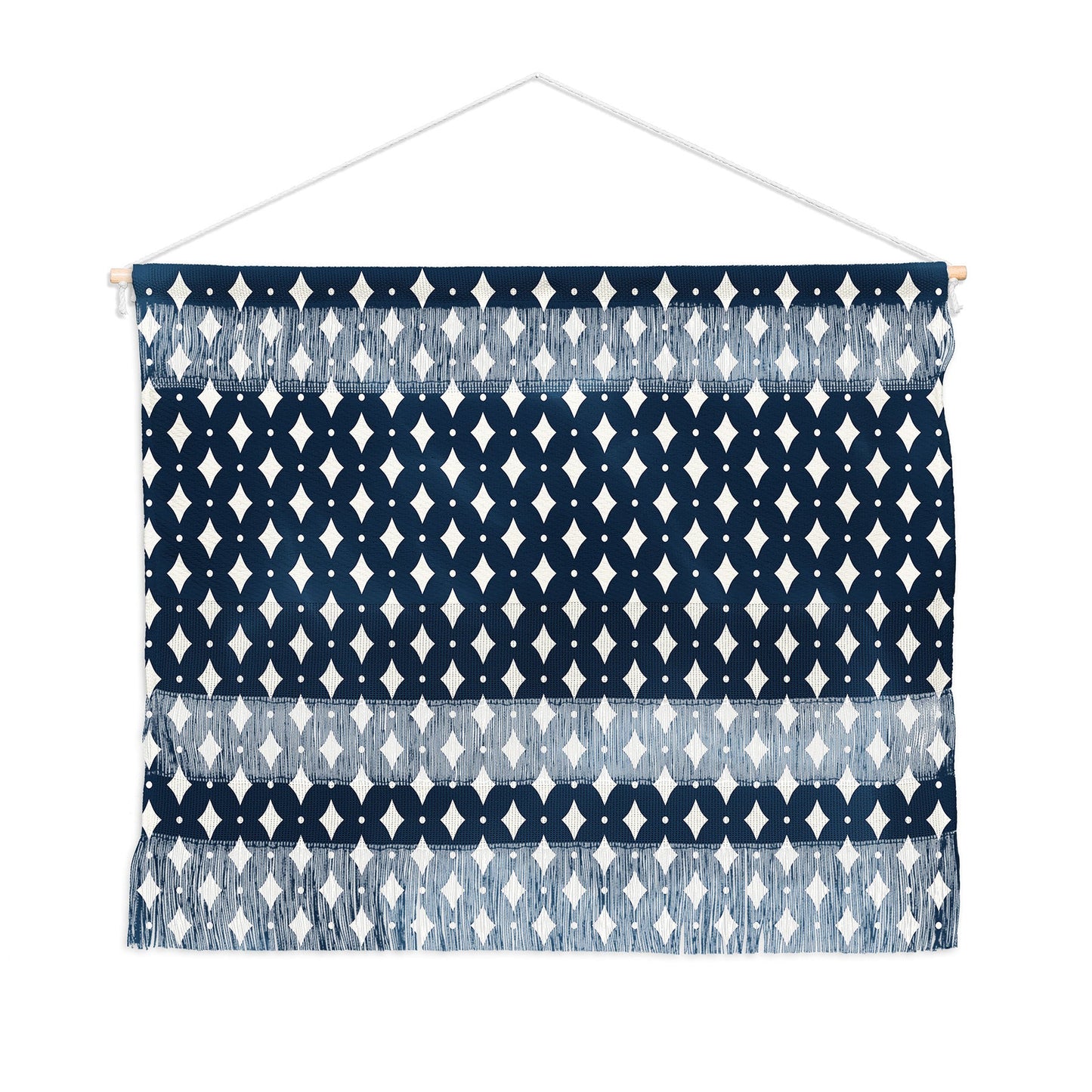 Colour Poems Vintage Jewels Navy Blue Wall Hanging Landscape