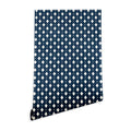 Colour Poems Vintage Jewels Navy Blue Wallpaper