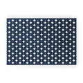 Colour Poems Vintage Jewels Navy Blue Welcome Mat