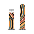 Colour Poems Wavy Retro Stripes I Apple Watch Band