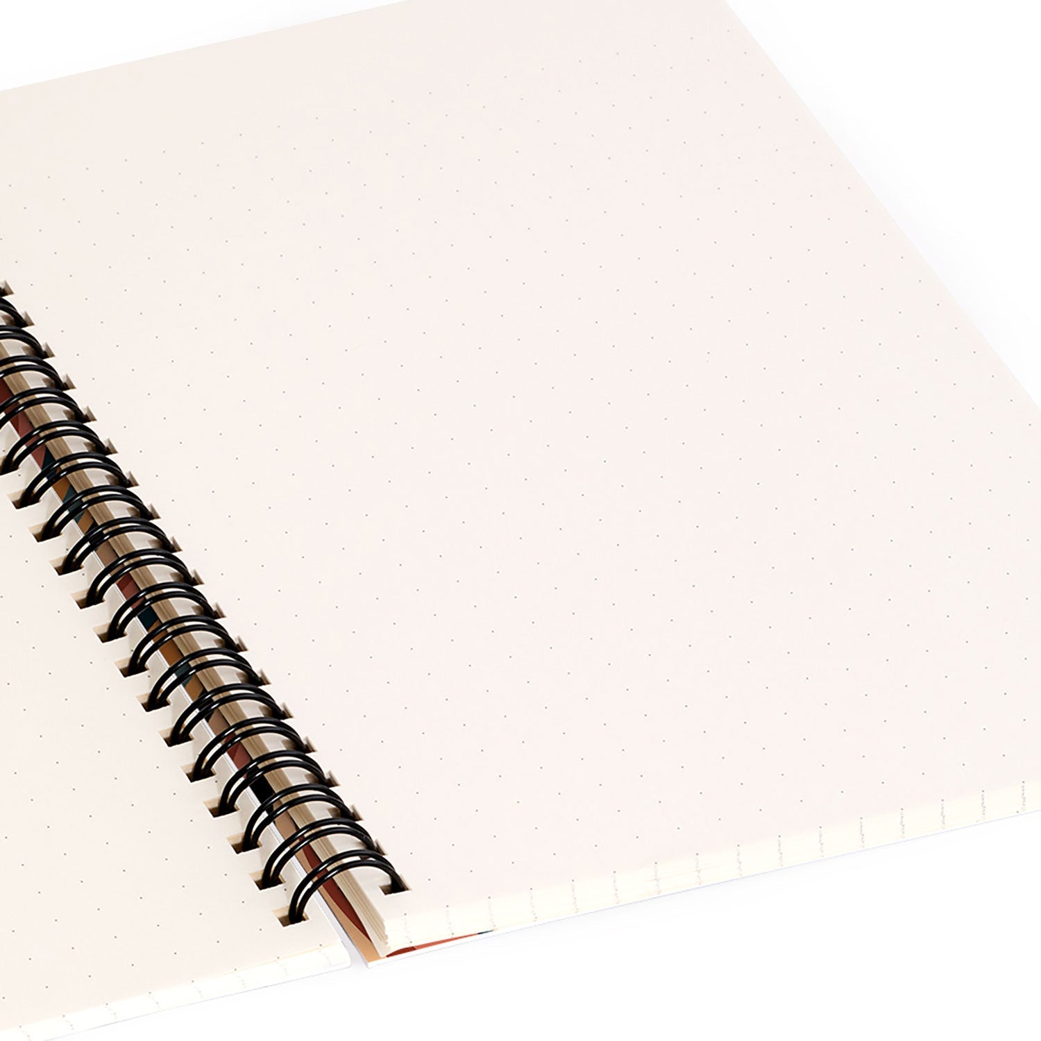 Colour Poems Wavy Retro Stripes I Spiral Notebook