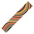 Colour Poems Wavy Retro Stripes I Table Runner