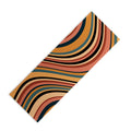 Colour Poems Wavy Retro Stripes I Yoga Mat
