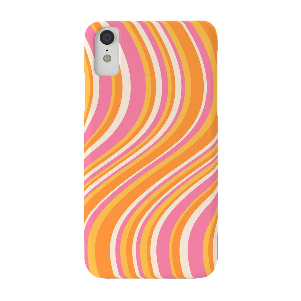 Colour Poems Wavy Retro Stripes III Phone Case