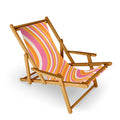 Colour Poems Wavy Retro Stripes III Sling Chair