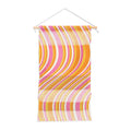 Colour Poems Wavy Retro Stripes III Wall Hanging Portrait
