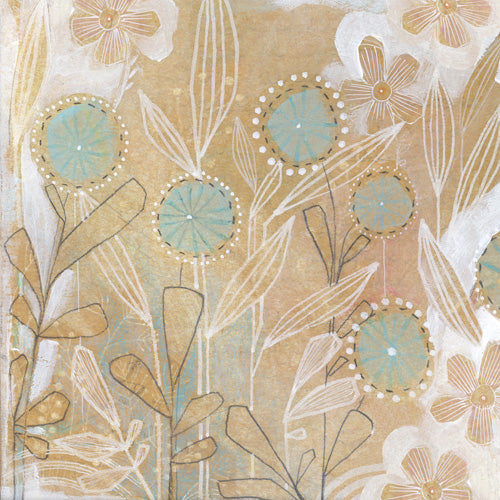 Cori Dantini Blue Floral Shower Curtain