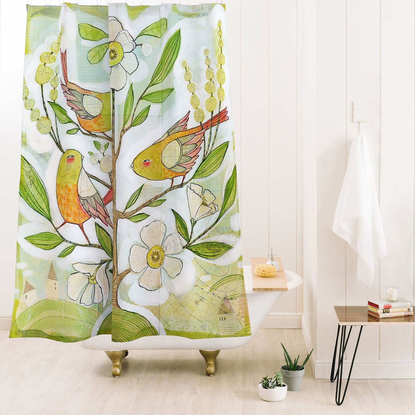 Cori Dantini Community Tree Shower Curtain