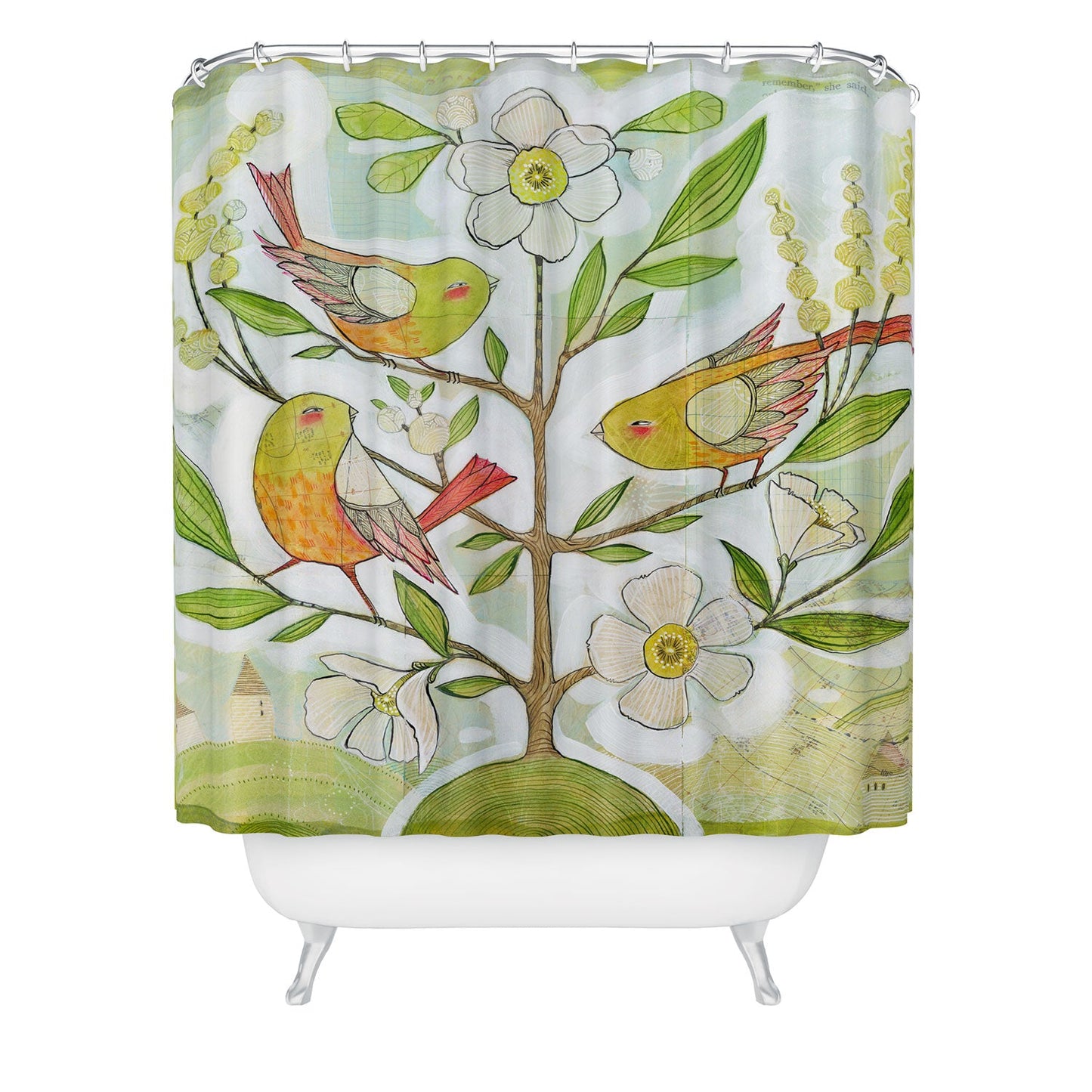 Cori Dantini Community Tree Shower Curtain