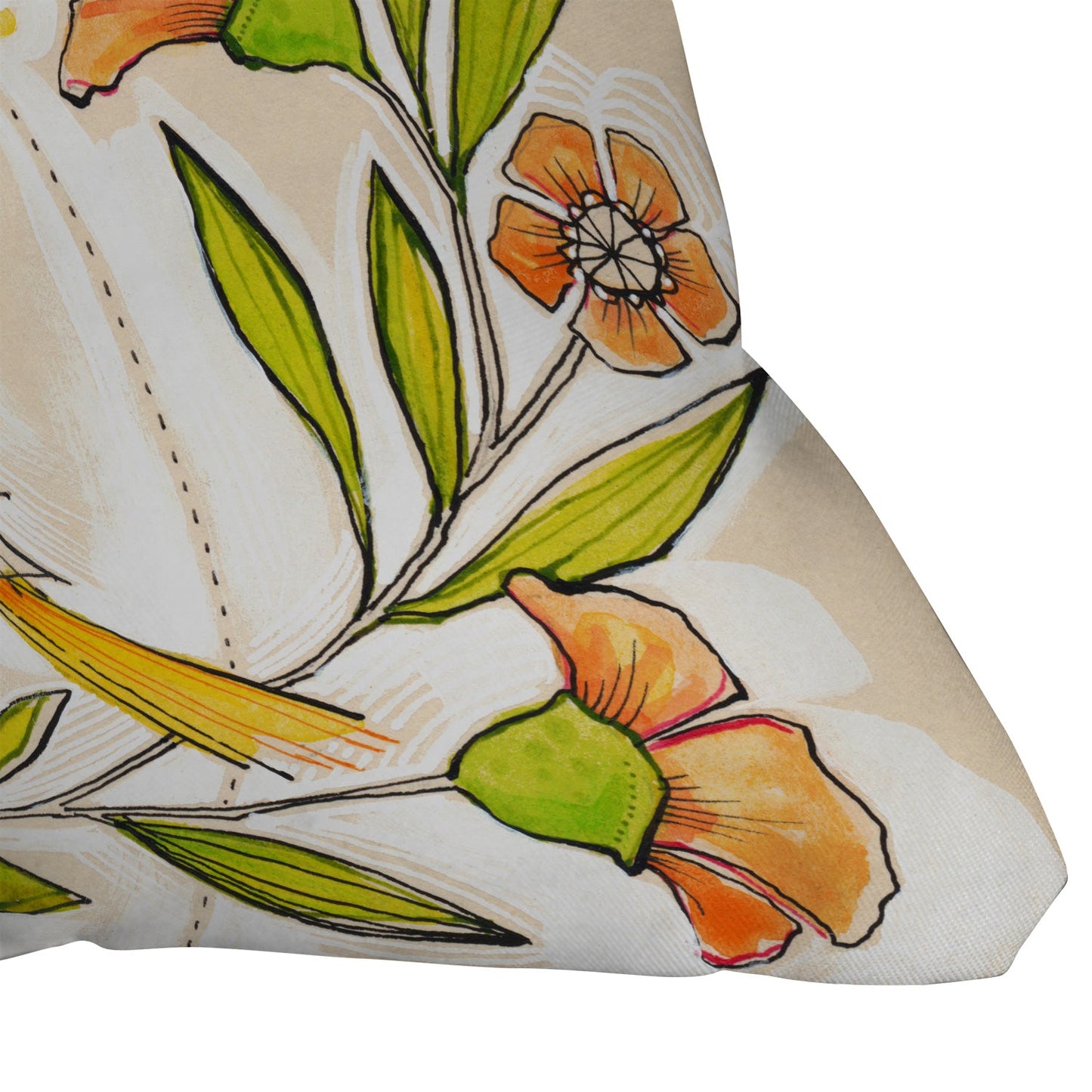 Cori Dantini Happy Family Single Throw Pillow