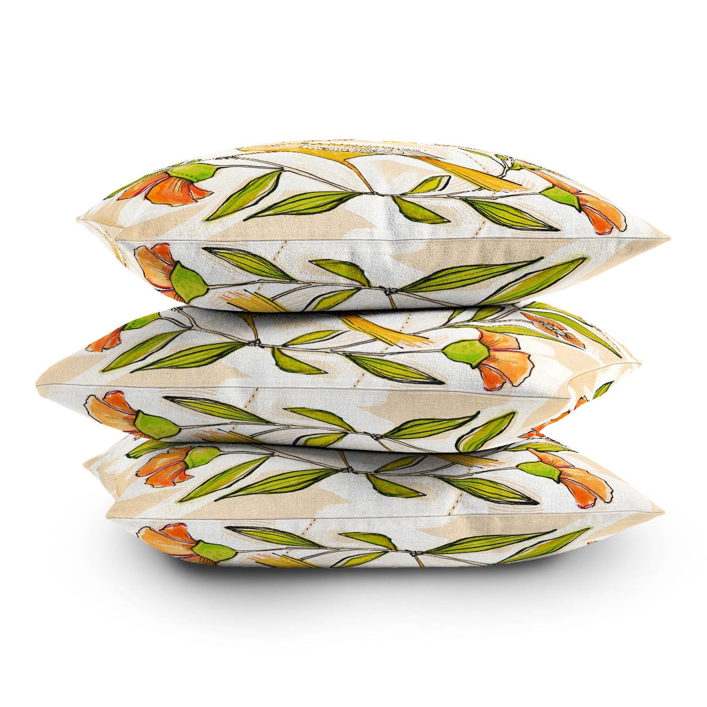 Cori Dantini Happy Family Single Throw Pillow