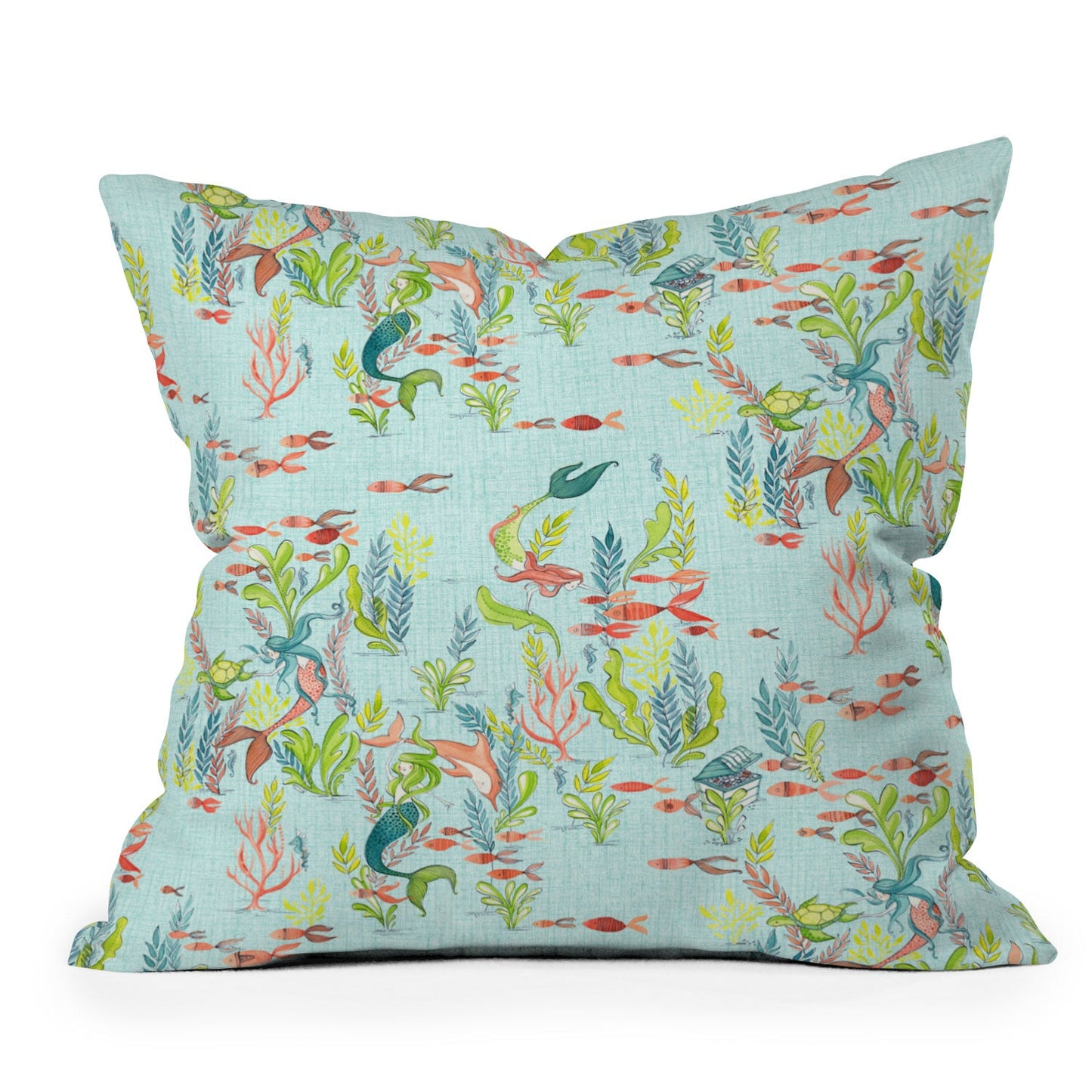 Cori Dantini The Mermaids Tale Throw Pillow