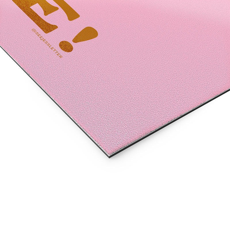 Jessica Molina Orange Spritz Welcome Mat