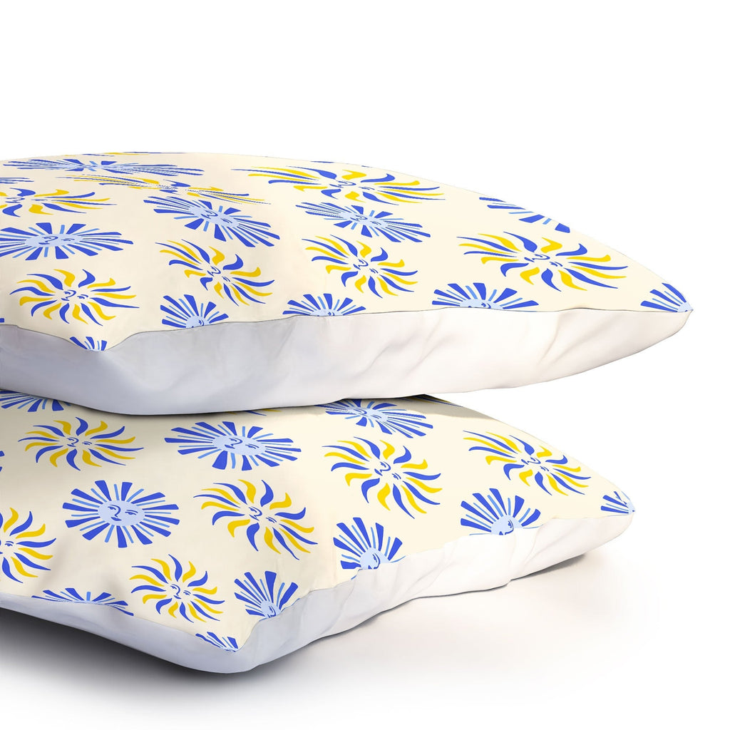 Design by Spark Dolce Vita Radial Sun Flames Pillow Shams