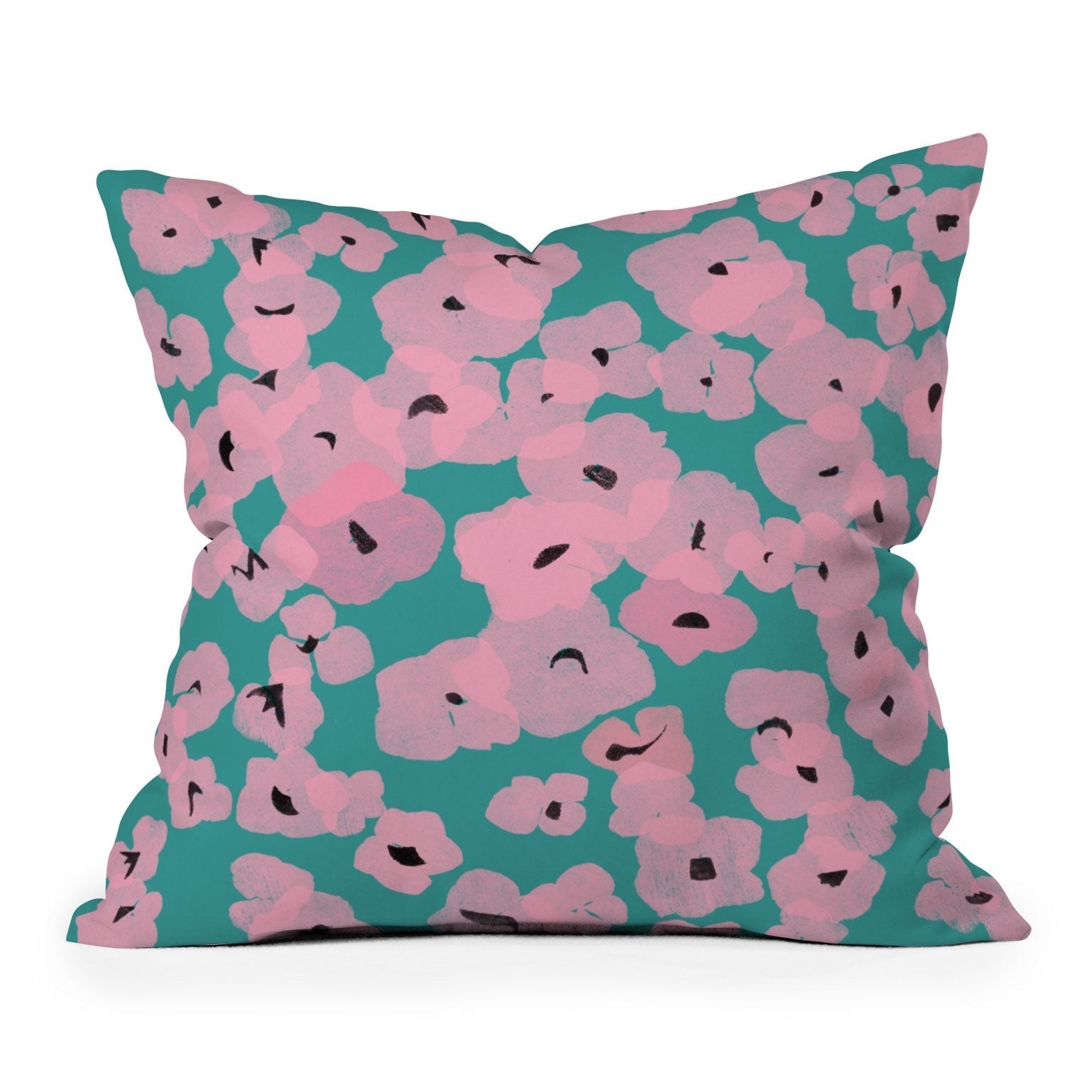 Garima Dhawan hydrangea 14 Outdoor Throw Pillow