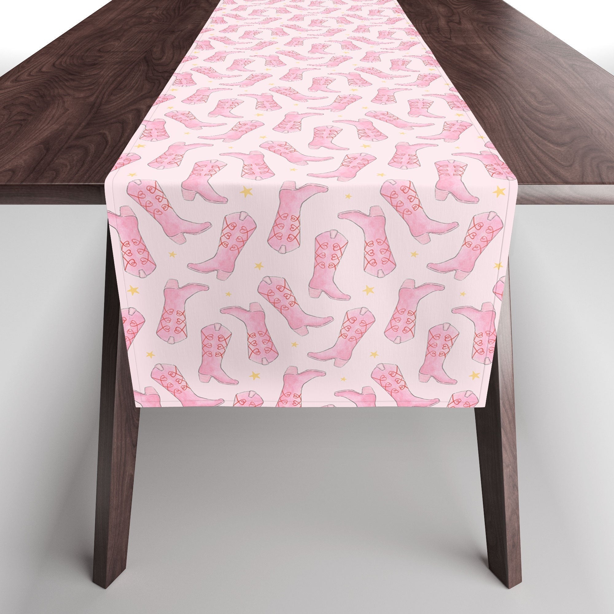 Love_Ryming Stars and Boots Table Runner