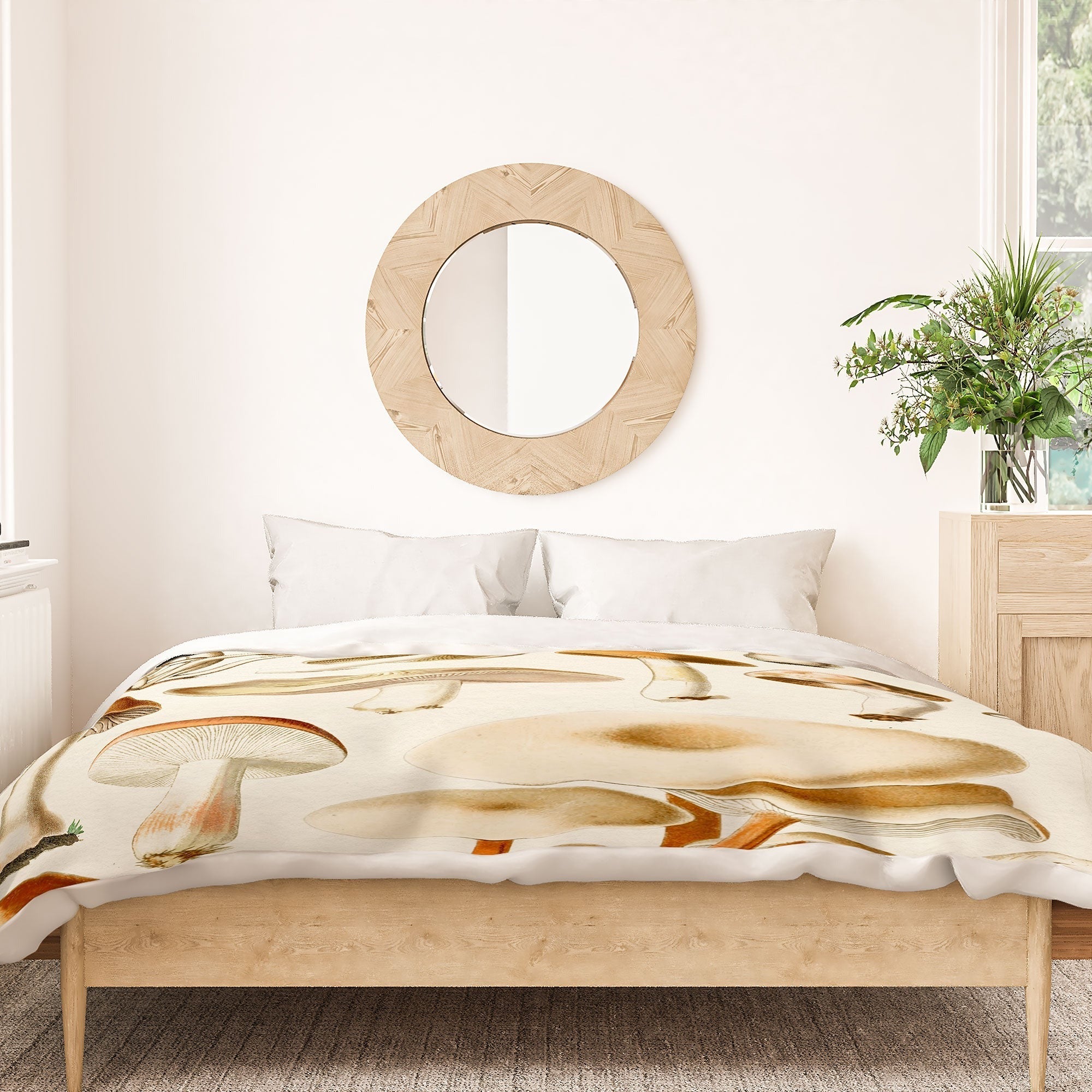 Gal Design Mushrooms Collection Duvet Cover