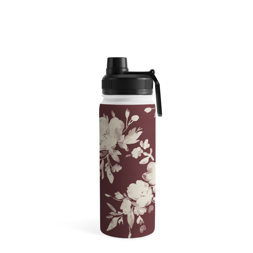 Marta Barragan Camarasa Antique Petal Romance Water Bottle