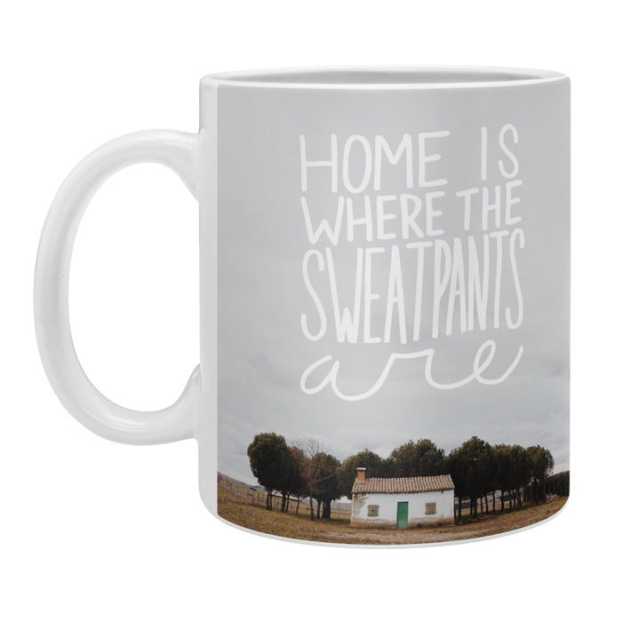 Craft Boner Home is where the sweatpants are Coffee Mug