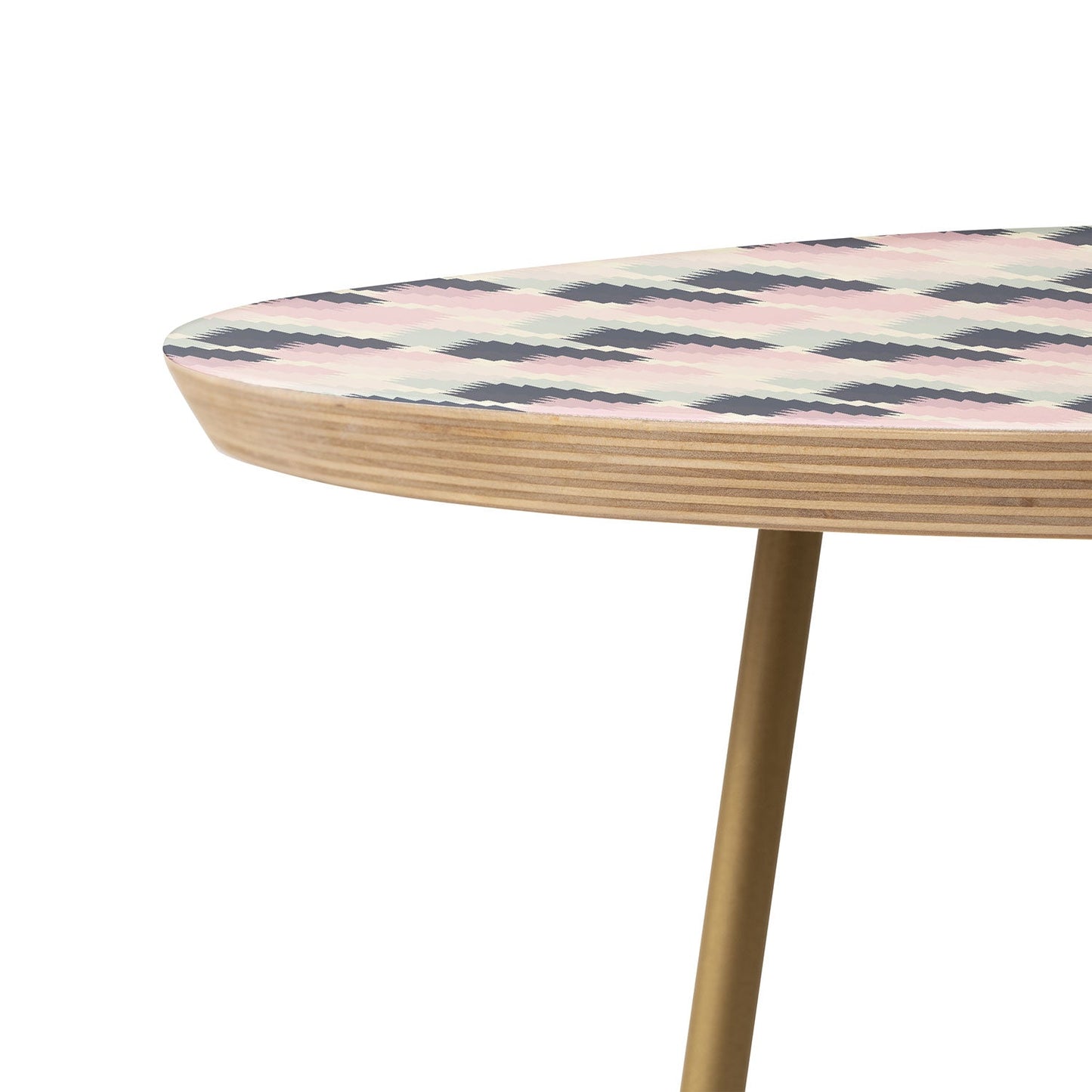 CraftBelly Spring Kilim Round Side Table