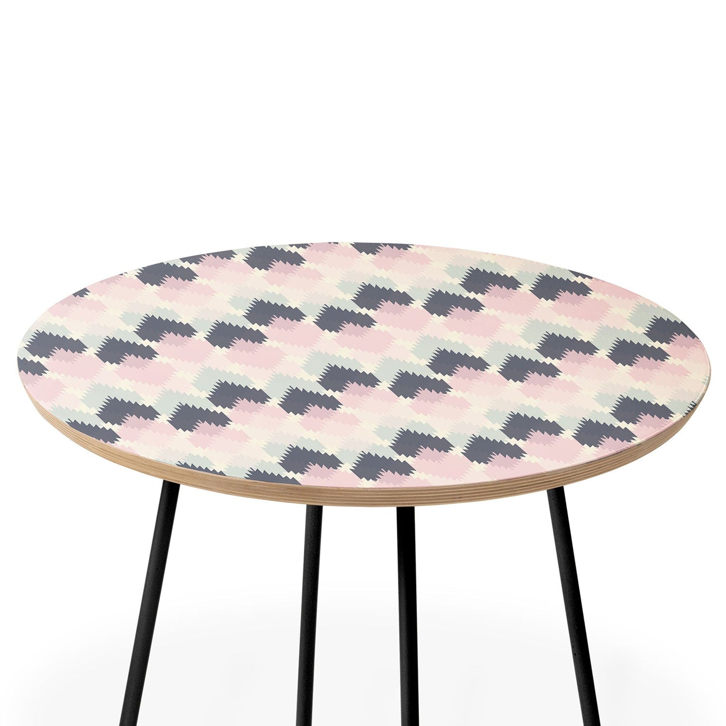 CraftBelly Spring Kilim Round Side Table