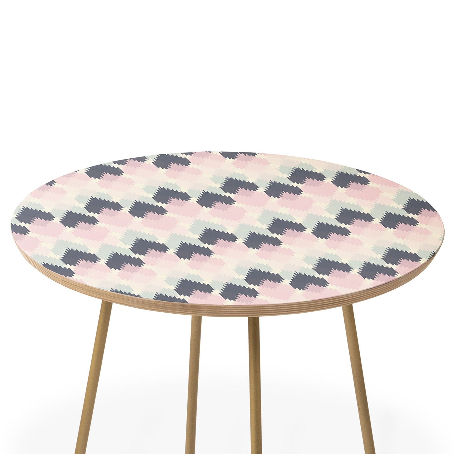 CraftBelly Spring Kilim Round Side Table