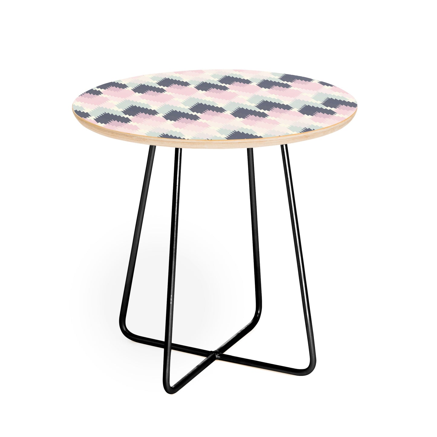 CraftBelly Spring Kilim Round Side Table