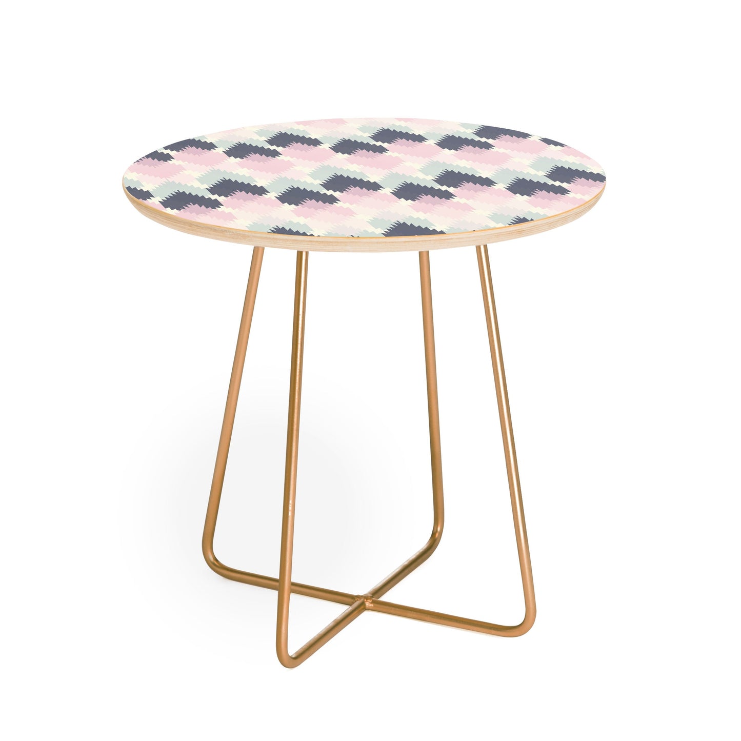 CraftBelly Spring Kilim Round Side Table