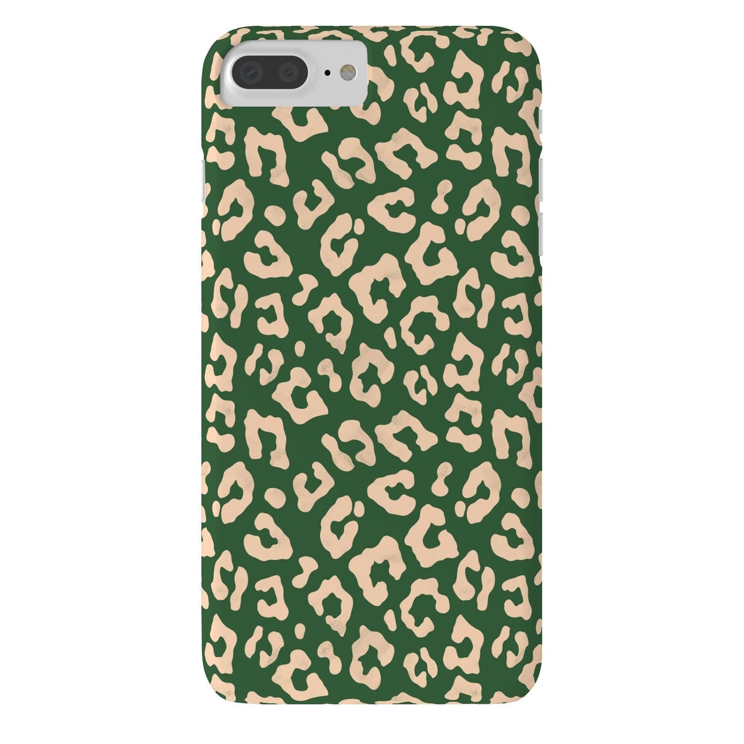 Avenie BR Cheetah Print In Green Phone Case
