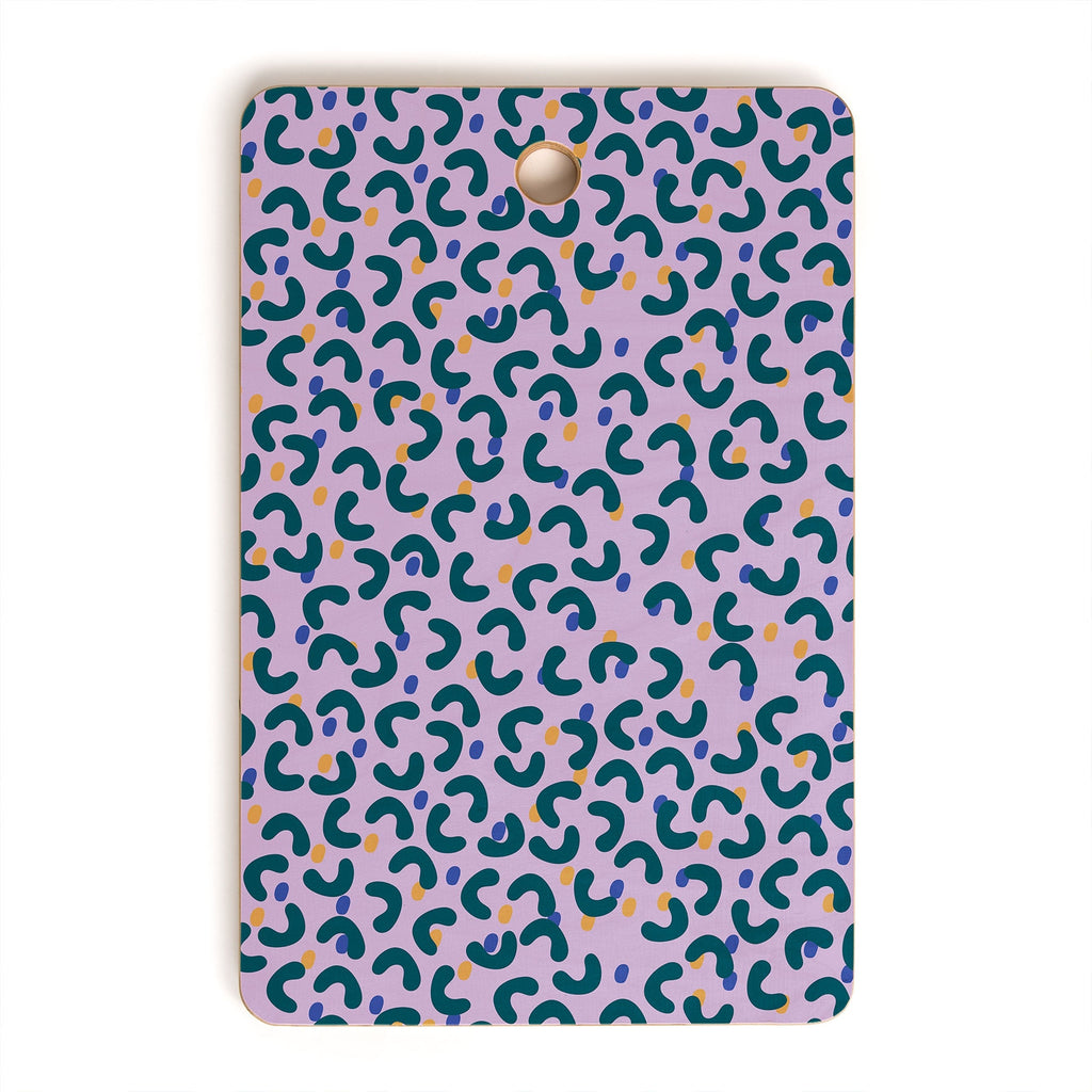 Camilla Foss Pebbles Mix Cutting Board Rectangle