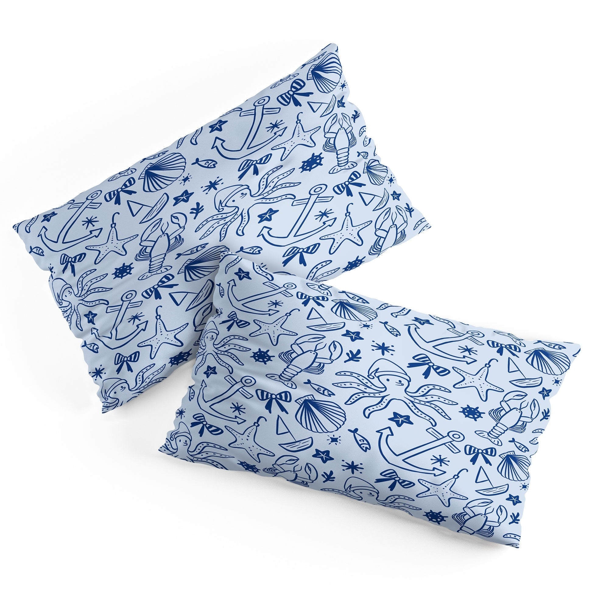 Design by Spark Marine Christmas Holiday Pillow Shams