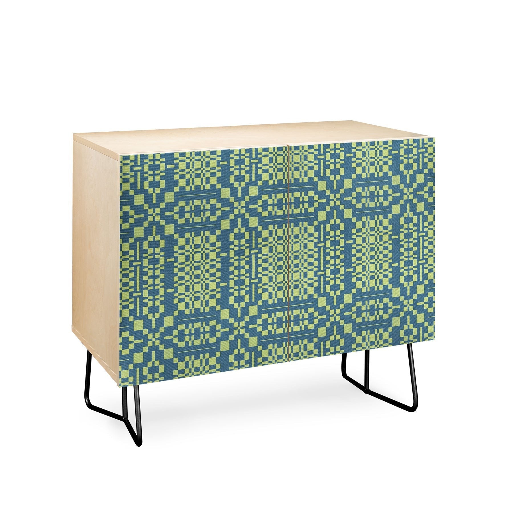 Marta Barragan Camarasa Nostalgic Grid Design Credenza