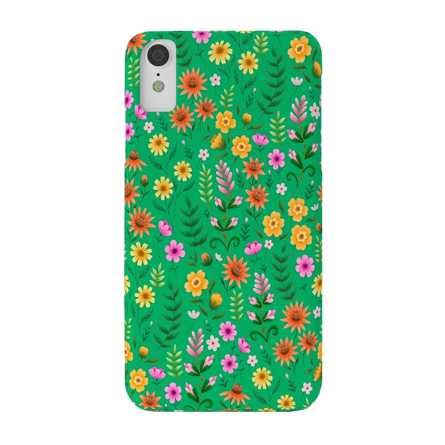 Pimlada Phuapradit Ditsy Spring Floral Green Phone Case
