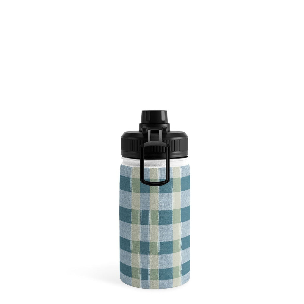 Marta Barragan Camarasa Country Style Checks Water Bottle