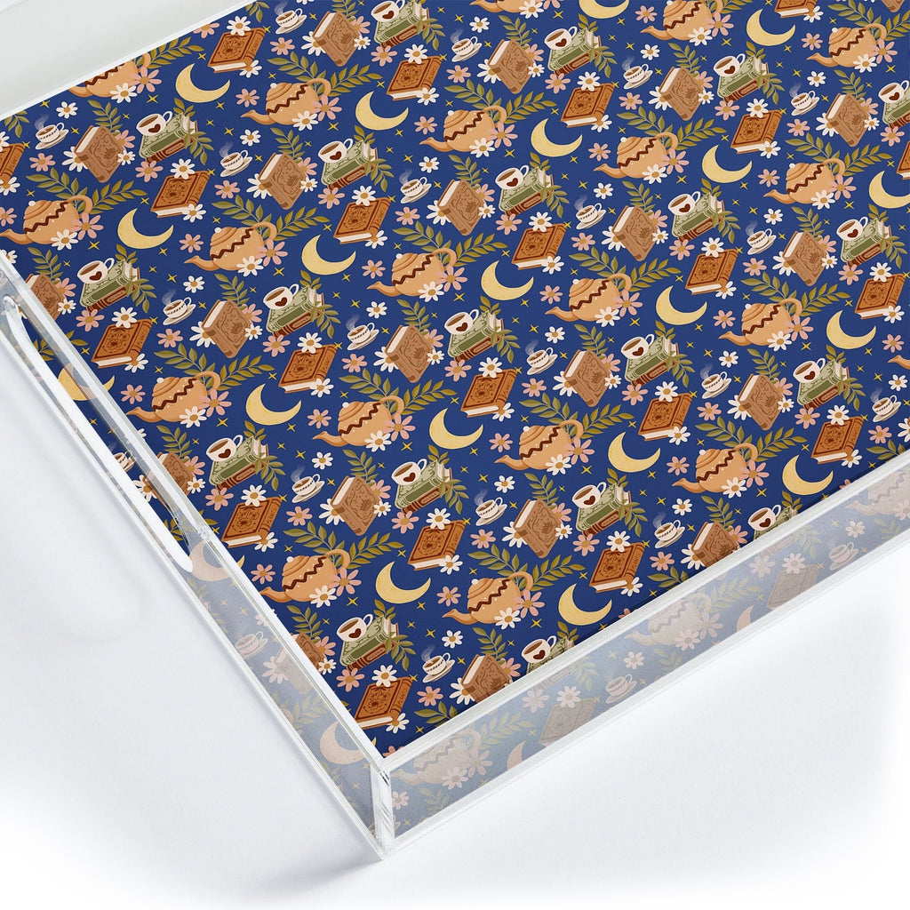 Avenie Moonlit Reading Nook II Acrylic Tray