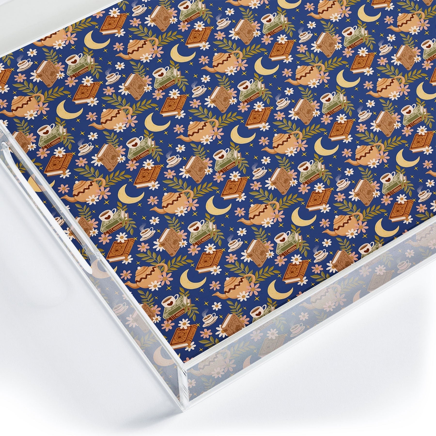 Avenie Moonlit Reading Nook II Acrylic Tray
