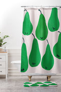 Garima Dhawan pears 1 Shower Curtain And Mat