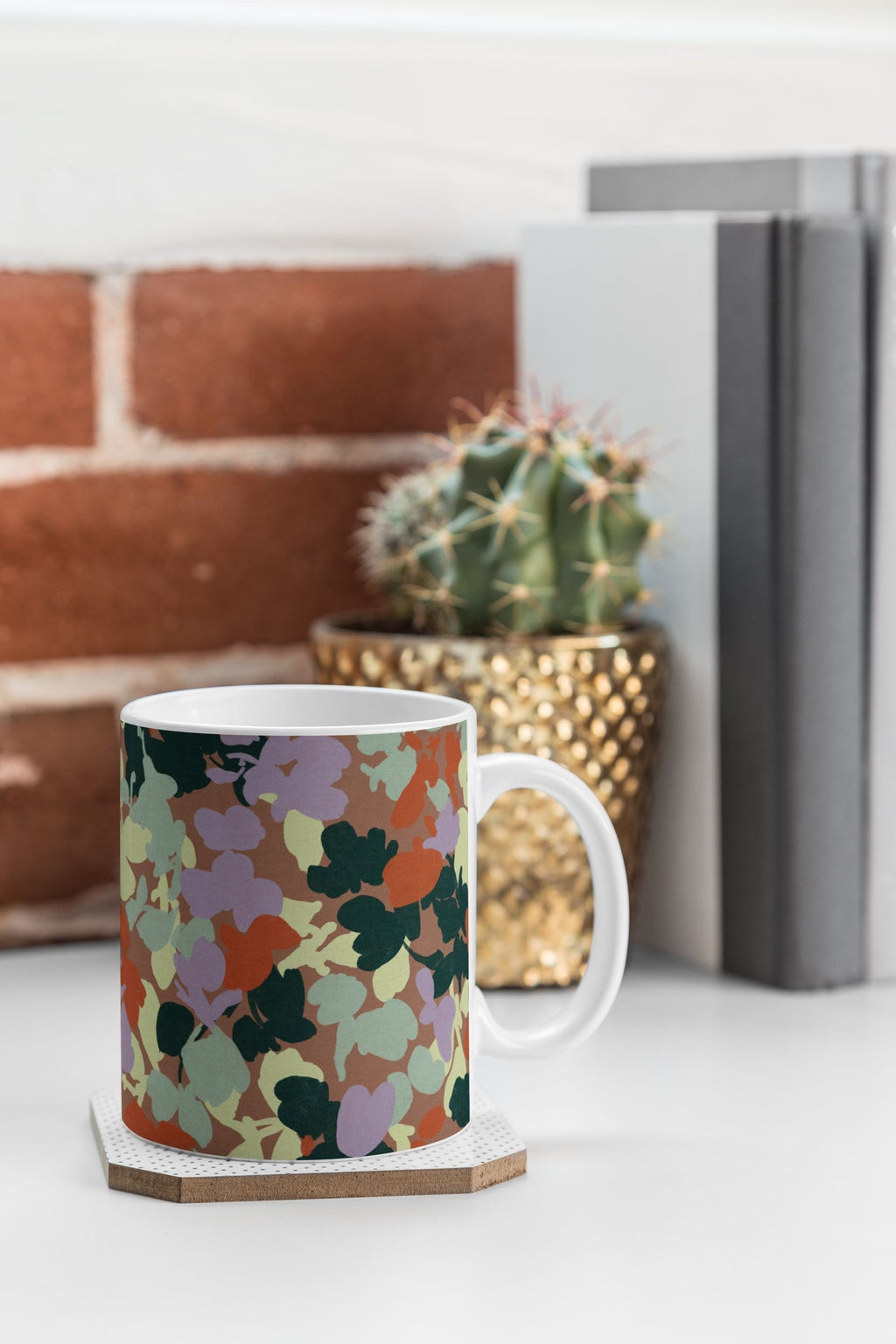 Marta Barragan Camarasa Retro Bloom Medley Coffee Mug