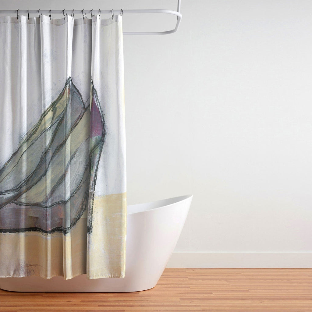 Sophia Buddenhagen Grey Stiletto Shower Curtain