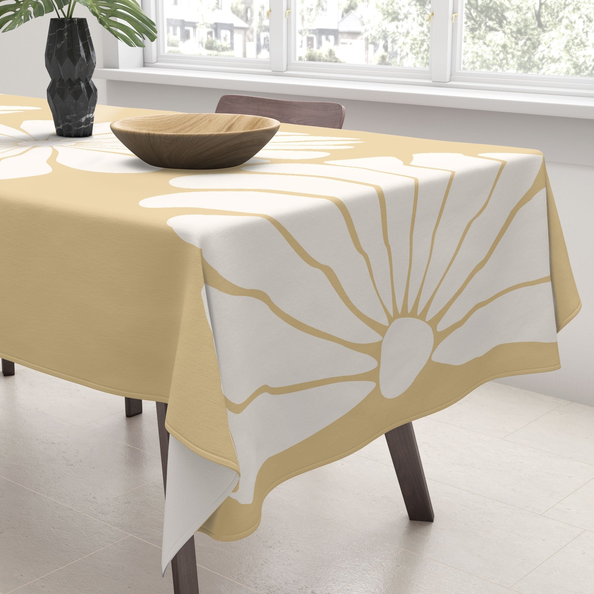 Colour Poems Retro Daisy XXIV Tablecloth