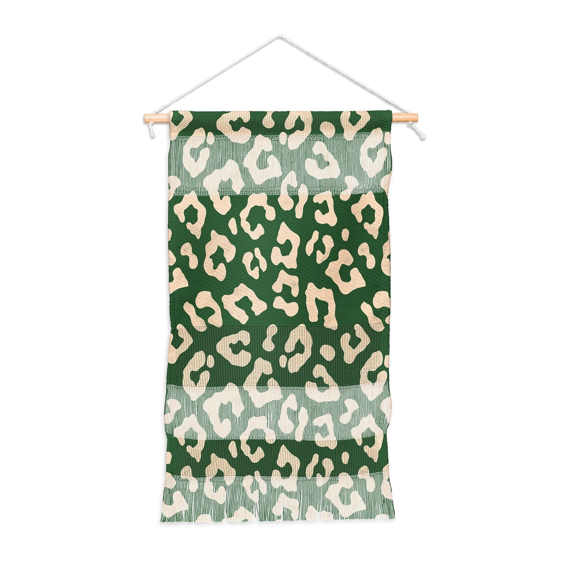 Avenie BR Cheetah Print In Green Wall Hanging Portrait