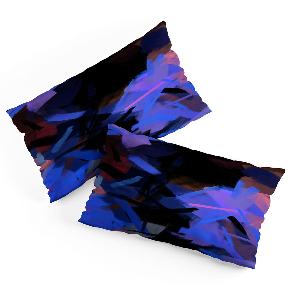 83 Oranges Midnight Sparks Pillow Shams