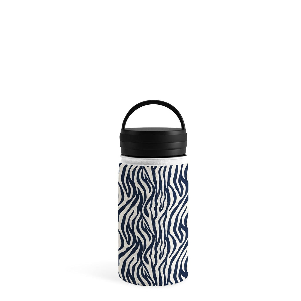 Avenie BR Navy Tiger Stripes Water Bottle