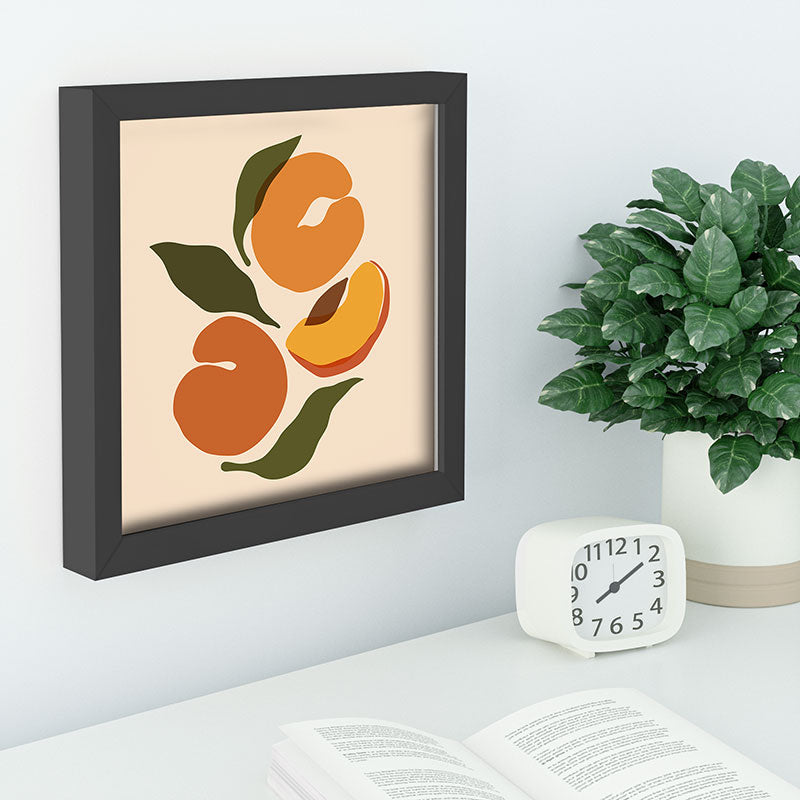Cuss Yeah Designs Yellow Peaches Recessed Framing Square