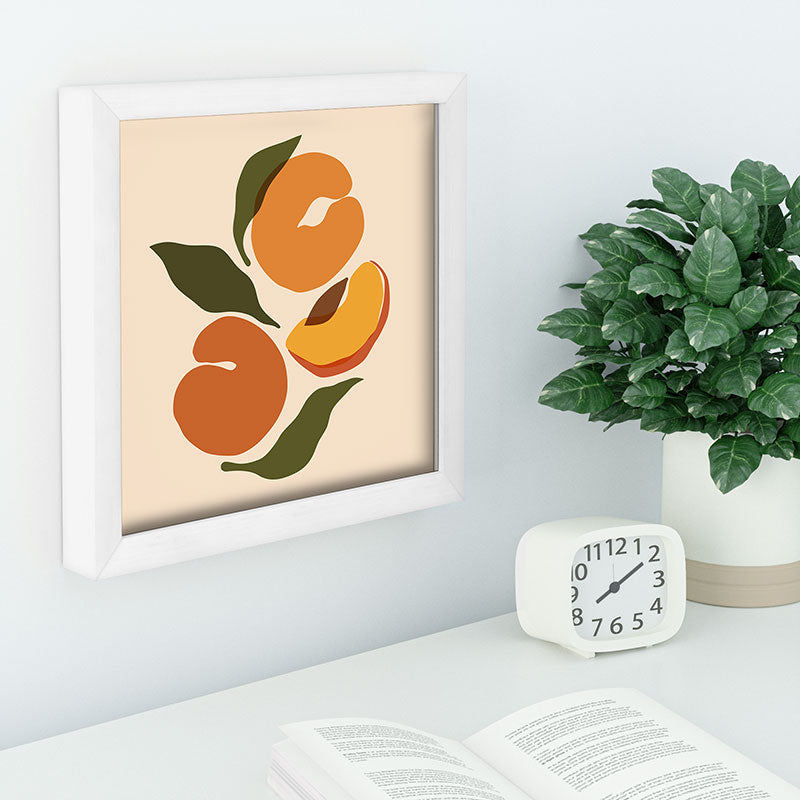 Cuss Yeah Designs Yellow Peaches Recessed Framing Square