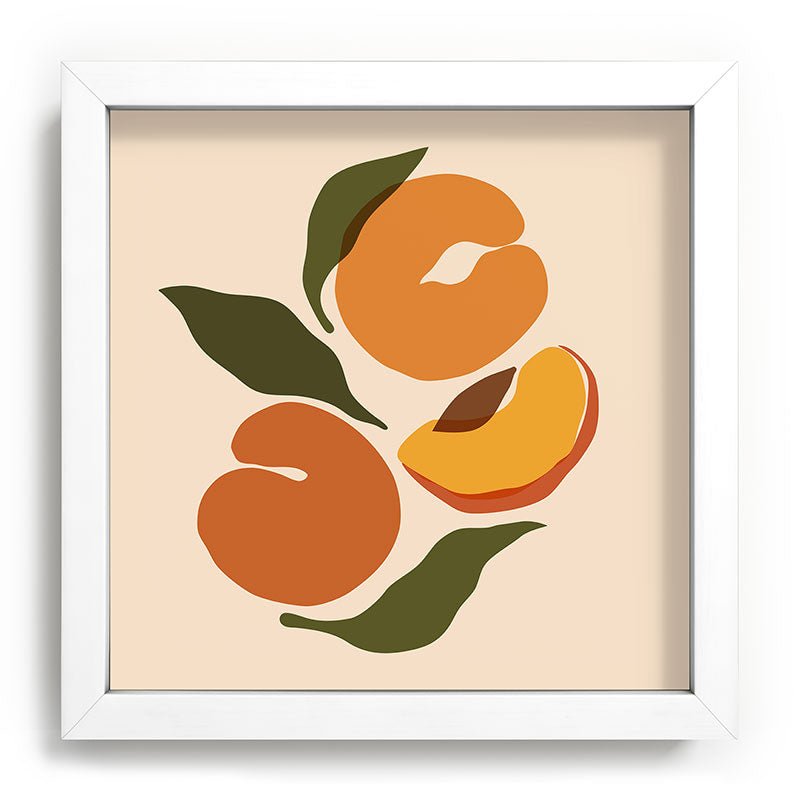 Cuss Yeah Designs Yellow Peaches Recessed Framing Square