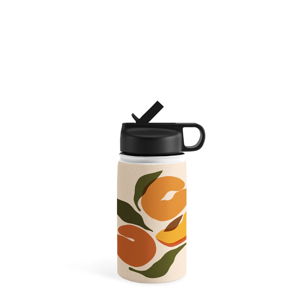 Cuss Yeah Designs Yellow Peaches Water Bottle