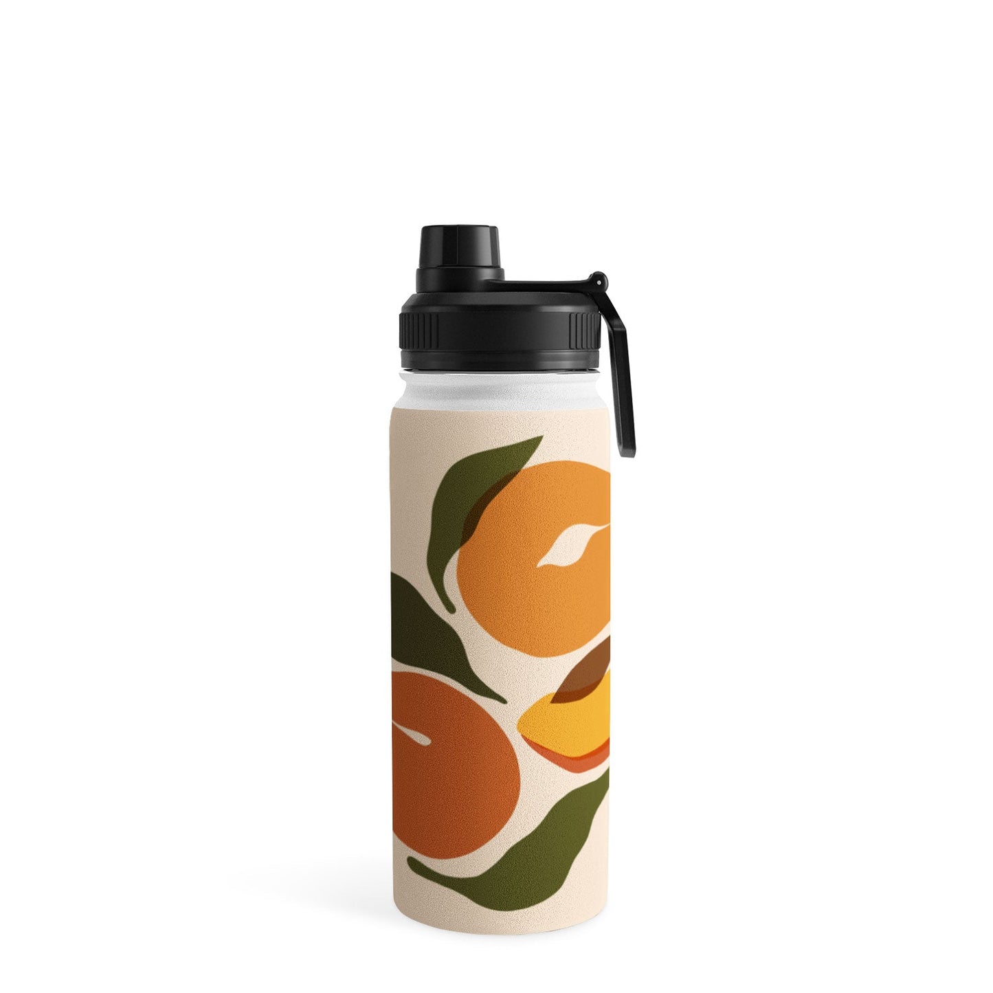 Cuss Yeah Designs Yellow Peaches Water Bottle