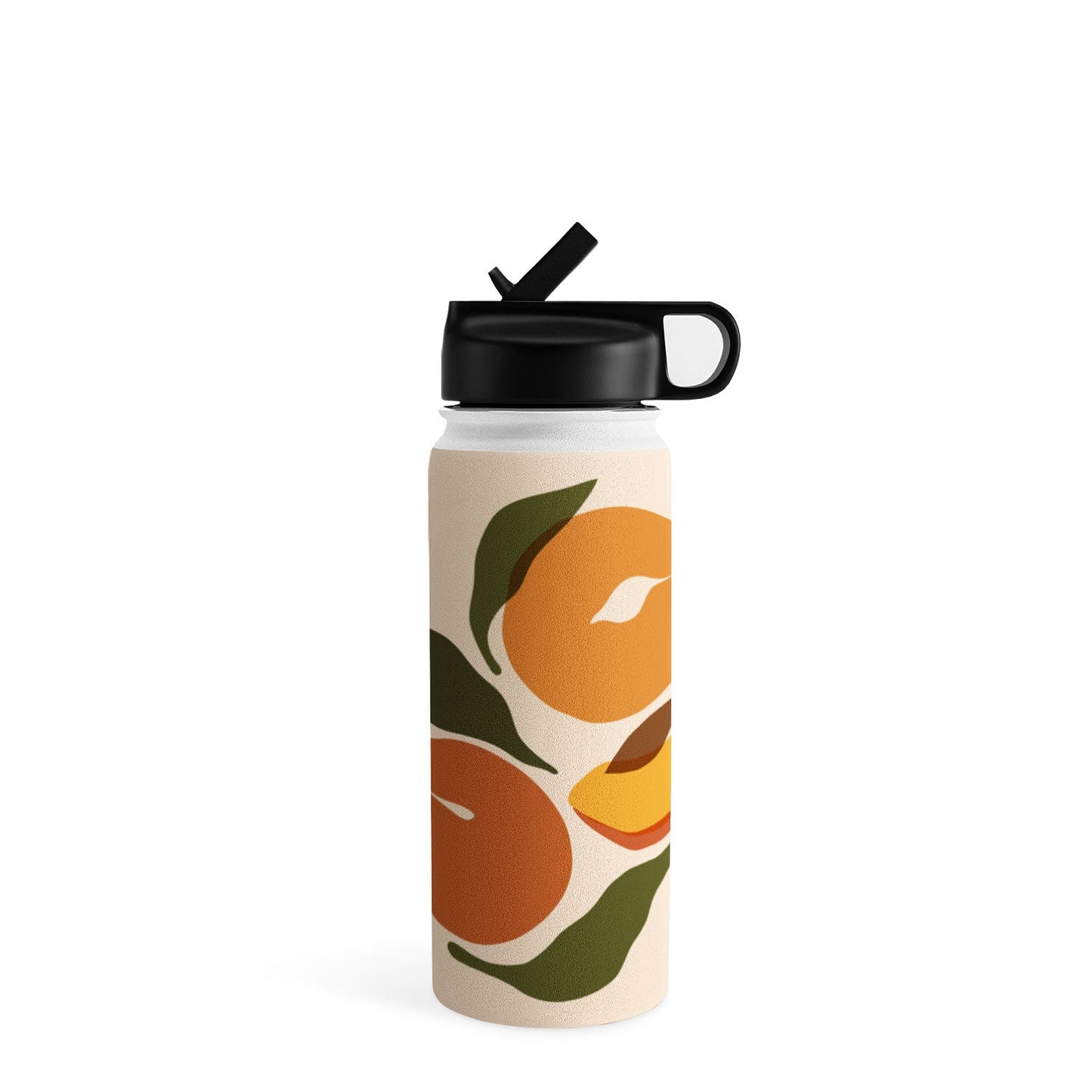 Cuss Yeah Designs Yellow Peaches Water Bottle